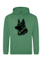Preview: Unisex Hoodie mit Schäferhund Print 1
